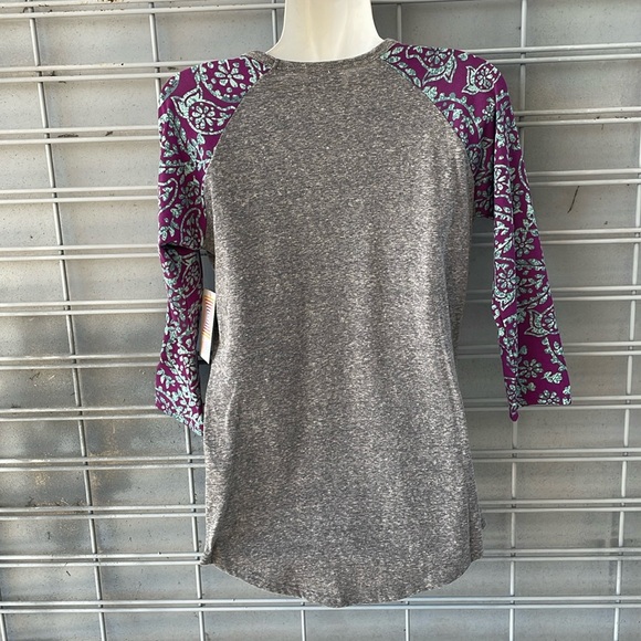 LLR Floral Printed Randy Top-#XXS-#0280 - Picture 7 of 12